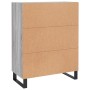 Aparador de madera de ingeniería gris Sonoma 69,5x34x90 cm de , Aparadores - Ref: Foro24-828074, Precio: 112,30 €, Descuento: %