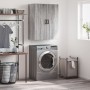 Armario de pared gris Sonoma 69,5x34x90 cm de , Aparadores - Ref: Foro24-828434, Precio: 73,54 €, Descuento: %