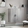 Armario de pared gris Sonoma 69,5x34x90 cm de , Aparadores - Ref: Foro24-828434, Precio: 73,54 €, Descuento: %