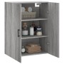 Armario de pared gris Sonoma 69,5x34x90 cm de , Aparadores - Ref: Foro24-828434, Precio: 73,54 €, Descuento: %
