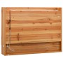 Mueble de baño con espejo LED MDF roble 80x15x60 cm de vidaXL, Tocadores de baño - Ref: Foro24-323606, Precio: 169,10 €, Desc...