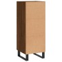 Aparador madera de ingeniería marrón roble 34,5x34x90 cm de , Aparadores - Ref: Foro24-828635, Precio: 78,57 €, Descuento: %