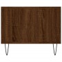 Mesa de centro madera contrachapada roble marrón 102x50x40 cm de , Mesas de centro - Ref: Foro24-829299, Precio: 65,00 €, Des...