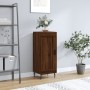 Aparador madera de ingeniería marrón roble 34,5x34x90 cm de , Aparadores - Ref: Foro24-830467, Precio: 70,56 €, Descuento: %