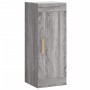 Armario de pared madera de ingeniería gris Sonoma 34,5x34x90 cm de , Aparadores - Ref: Foro24-830490, Precio: 50,06 €, Descue...