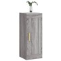 Armario de pared madera de ingeniería gris Sonoma 34,5x34x90 cm de , Aparadores - Ref: Foro24-830490, Precio: 50,06 €, Descue...