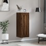 Armario de pared madera ingeniería marrón roble 34,5x34x90 cm de , Aparadores - Ref: Foro24-830515, Precio: 55,28 €, Descuent...
