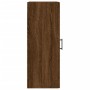 Armario de pared madera ingeniería marrón roble 34,5x34x90 cm de , Aparadores - Ref: Foro24-830515, Precio: 55,28 €, Descuent...