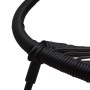 Sillas de jardín 2 unidades ratán de PVC negro de , Sillas de jardín - Ref: Foro24-48566, Precio: 206,66 €, Descuento: %
