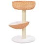 Rascador para gatos con poste de sisal madera natural de sauce de , Mobiliario para gatos - Ref: Foro24-170723, Precio: 59,74...
