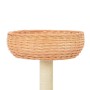 Rascador para gatos con poste de sisal madera natural de sauce de , Mobiliario para gatos - Ref: Foro24-170723, Precio: 59,74...