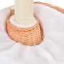 Rascador para gatos con poste de sisal madera natural de sauce de , Mobiliario para gatos - Ref: Foro24-170723, Precio: 59,74...