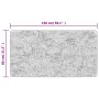Alfombra lavable antideslizante beige 80x150 cm de , Alfombras - Ref: Foro24-337940, Precio: 32,52 €, Descuento: %