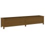 Arriate elevado de jardín madera pino marrón miel 199,5x40x39cm de , Maceteros y jardineras - Ref: Foro24-825271, Precio: 149...