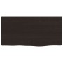 Estante de pared madera roble tratada marrón oscuro 40x20x4 cm de , Estantes y estanterías - Ref: Foro24-363744, Precio: 13,6...