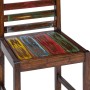 Sillas de comedor 2 unidades madera maciza reciclada en Sillas de comedor | Comprar online en Foru.es