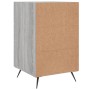 Mesita de noche madera de ingeniería gris Sonoma 40x40x66 cm de , Mesitas de noche - Ref: Foro24-827634, Precio: 61,95 €, Des...
