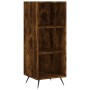 Estantería madera de ingeniería roble ahumado 34,5x32,5x90 cm de , Aparadores - Ref: Foro24-828705, Precio: 38,89 €, Descuent...