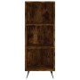 Estantería madera de ingeniería roble ahumado 34,5x32,5x90 cm de , Aparadores - Ref: Foro24-828705, Precio: 38,89 €, Descuent...