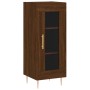 Aparador madera de ingeniería marrón roble 34,5x34x90 cm de , Aparadores - Ref: Foro24-828787, Precio: 56,17 €, Descuento: %