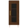Aparador madera de ingeniería marrón roble 34,5x34x90 cm de , Aparadores - Ref: Foro24-828787, Precio: 56,17 €, Descuento: %