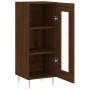 Aparador madera de ingeniería marrón roble 34,5x34x90 cm de , Aparadores - Ref: Foro24-828787, Precio: 56,17 €, Descuento: %