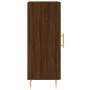 Aparador madera de ingeniería marrón roble 34,5x34x90 cm de , Aparadores - Ref: Foro24-828787, Precio: 56,17 €, Descuento: %