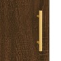 Aparador madera de ingeniería marrón roble 34,5x34x90 cm de , Aparadores - Ref: Foro24-828787, Precio: 56,17 €, Descuento: %