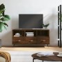 Mueble de TV madera de ingeniería marrón roble 102x36x50 cm de , Muebles TV - Ref: Foro24-829011, Precio: 56,05 €, Descuento: %