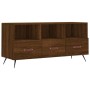 Mueble de TV madera de ingeniería marrón roble 102x36x50 cm de , Muebles TV - Ref: Foro24-829011, Precio: 56,05 €, Descuento: %