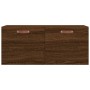 Armario de pared madera ingeniería marrón roble 80x36,5x35 cm de , Taquillas y armarios de almacenamiento - Ref: Foro24-83005...