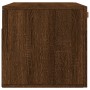 Armario de pared madera ingeniería marrón roble 80x36,5x35 cm de , Taquillas y armarios de almacenamiento - Ref: Foro24-83005...