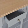 Mesa consola de MDF gris 120x30x76 cm de , Mesas auxiliares - Ref: Foro24-280017, Precio: 153,27 €, Descuento: %