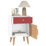 Mesitas de noche 2 uds madera contrachapada blanco 40x30x55 cm de , Mesitas de noche - Ref: Foro24-352143, Precio: 94,16 €, D...
