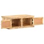 Mesa de centro madera maciza de mango caña natural 90x50x35 cm de , Mesas de centro - Ref: Foro24-289089, Precio: 224,02 €, D...