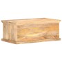 Mesa de centro madera maciza de mango caña natural 90x50x35 cm de , Mesas de centro - Ref: Foro24-289089, Precio: 224,02 €, D...