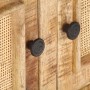 Mesa de centro madera maciza de mango caña natural 90x50x35 cm de , Mesas de centro - Ref: Foro24-289089, Precio: 224,02 €, D...