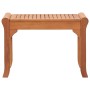 Banco de jardín madera maciza de eucalipto 64 cm de , Bancos de jardín - Ref: Foro24-47289, Precio: 90,17 €, Descuento: %