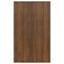 Aparador con 3 cajones marrón roble 120x41x75 cm de , Aparadores - Ref: Foro24-813064, Precio: 154,00 €, Descuento: %