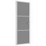 Puerta interior vidrio EGS y aluminio blanco 76x201,5 cm de , Puertas para el hogar - Ref: Foro24-350584, Precio: 194,50 €, D...