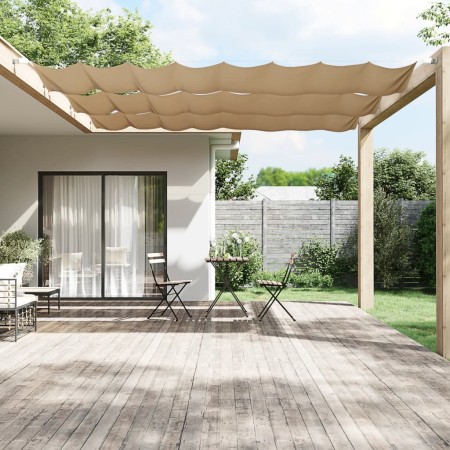 Toldo vertical tela oxford gris taupé 60x600 cm de , Sombrillas - Ref: Foro24-148398, Precio: 28,52 €, Descuento: %