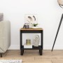 Mesa de centro madera reciclada y contrachapada 40x31x46 cm de , Mesas de centro - Ref: Foro24-350642, Precio: 52,90 €, Descu...