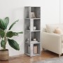 Mueble de esquina madera ingeniería gris hormigón 33x33x132 cm de , Taquillas y armarios de almacenamiento - Ref: Foro24-8090...