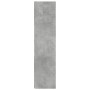 Mueble de esquina madera ingeniería gris hormigón 33x33x132 cm de , Taquillas y armarios de almacenamiento - Ref: Foro24-8090...