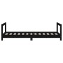 Estructura de cama para niños madera de pino negro 80x160 cm de , Cunas y camas para niños - Ref: Foro24-834401, Precio: 105,...