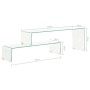 Set mesas de centro 2 pzas vidrio templado 90x30x20/110x30x40cm de , Mesas de centro - Ref: Foro24-284728, Precio: 200,50 €, ...