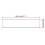 Toldo vertical terracota tela oxford 60x1000 cm de , Sombrillas - Ref: Foro24-148351, Precio: 42,37 €, Descuento: %