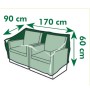Nature Funda de muebles de jardín para 2 sillones 170x90x60 cm de , Fundas para muebles de jardín - Ref: Foro24-407085, Preci...