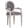 Silla de comedor terciopelo gris oscuro 54x56x96,5 de , Sillas de comedor - Ref: Foro24-344484, Precio: 182,67 €, Descuento: %
