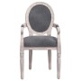Silla de comedor terciopelo gris oscuro 54x56x96,5 de , Sillas de comedor - Ref: Foro24-344484, Precio: 182,67 €, Descuento: %